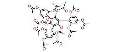 Tetrafucol B dodecaacetate